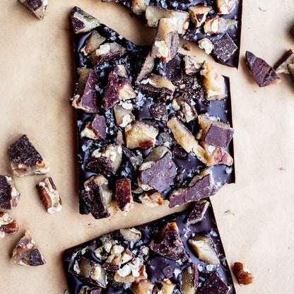 Salted Brown Butter Texas Pecan Brittle Bar