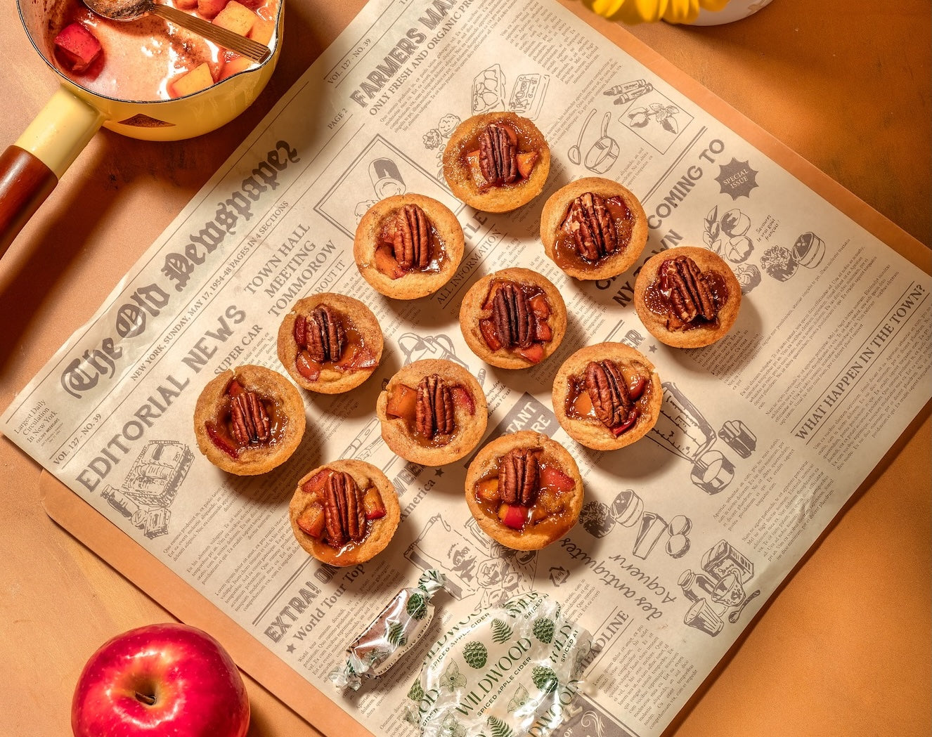 RECIPE: Caramel Apple Cookie Cups