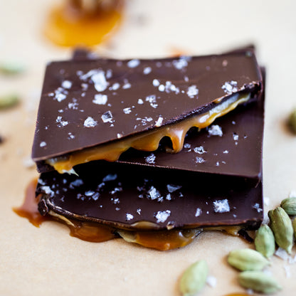Cardamom and Honey Caramel with Sea Salt