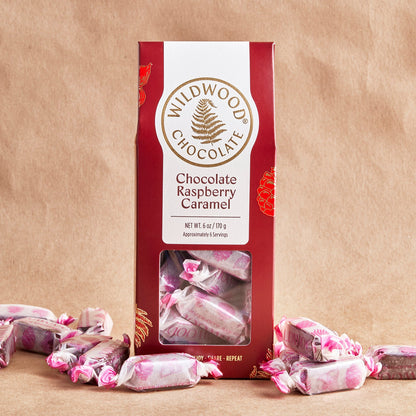 Chocolate Raspberry Caramel Box