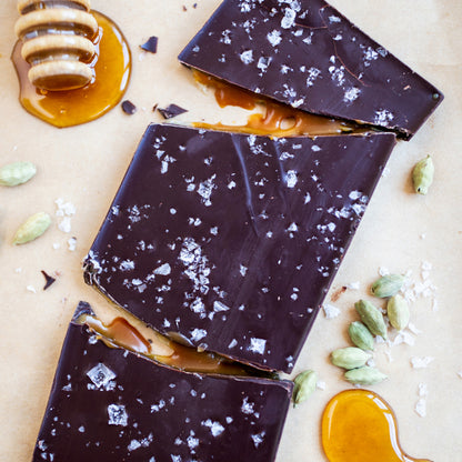 Cardamom and Honey Caramel with Sea Salt