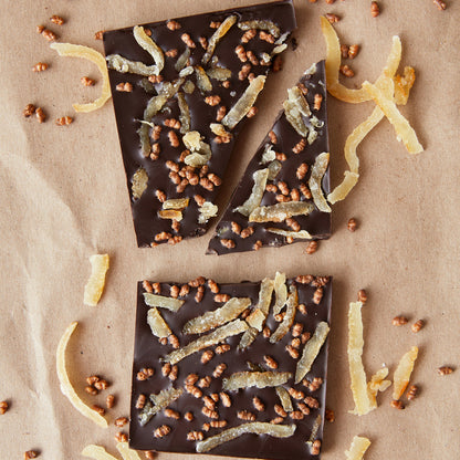 Yuzu with Roasted Brown Rice